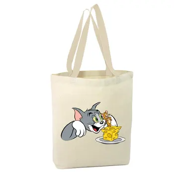 Angemiel Bag Tom and Jerry Cheese On Top of Fun Shopping Beach Tote Bag
Angemiel Bag Tom and Jerry Cheese On Top of Fun Shopping Beach Tote Bag
