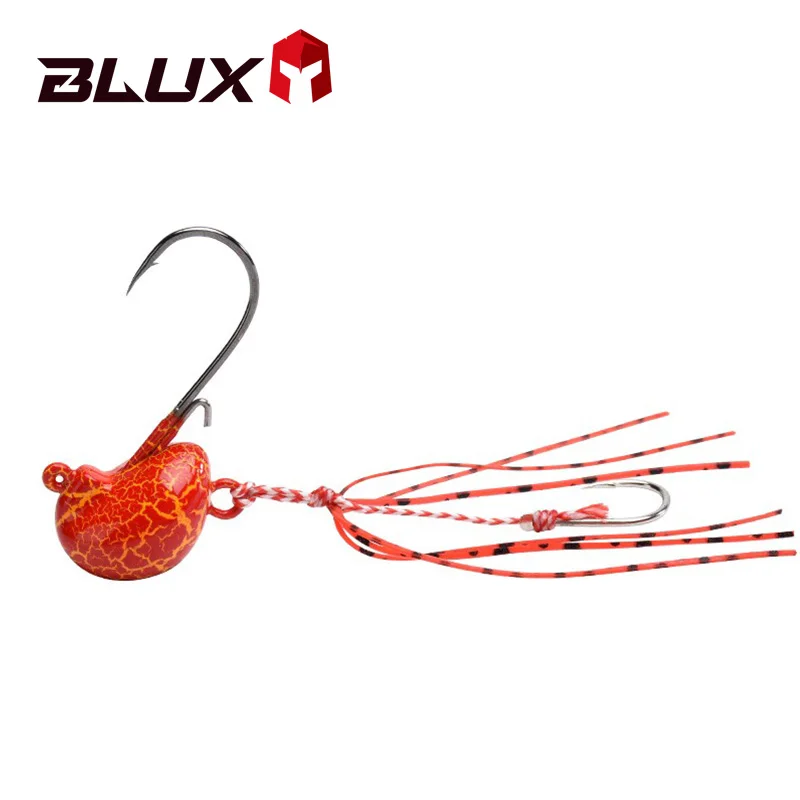 BLUX 20g 30g 40g DEEP CONTROL UP Tenya Madai Jig Kabura Saltwater Fishing Lure Jighead Sea Boating Bait Shrimp Rubber Skirt
BLUX 20g 30g 40g DEEP CONTROL UP Tenya Madai Jig Kabura Saltwater Fishing Lure Jighead Sea Boating Bait Shrimp Rubber Skirt
