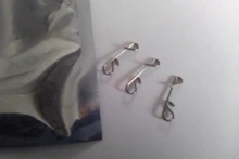 Lote de 50 unidades de conectores de hilo de Pesca, conectores trenzados sin nudo, accesorio giratorio para Barril de Pesca, aparejos de Pesca