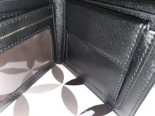 Billeteras informales de cuero sintético para hombre, cartera masculina de lujo, de cuero sintético, cortas, plegables y delgadas, tarjetero de negocios