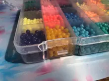14400 Uds 4,5 MM recarga Hama cuentas Aquabeads DIY Spray de agua cuentas juegos de pelota 3D hecho a mano juguetes para niñas niños