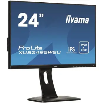 

IIYAMA XUB2495WSU-B1 - 24 16:10 Full HD Screen +-IPS Panel-5ms-DisplayPort / HDMI / VGA