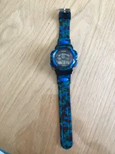 HONHX-relojes digitales multifunción para niños, pulsera electrónica de camuflaje para deportes al aire libre, 20 x