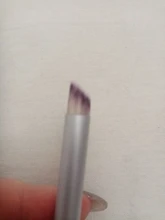 1 pincel para degradar el color de las uñas, con doble punta de esponja y mango con diamantes de imitación, accesorio apto para el degradado del esmalte de uñas artísticas