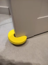 Cerraduras de seguridad para bebés y niños, protección EVA en forma de C, cerraduras de armario de seguridad, Clip para puerta, seguro para los dedos, tope de espuma para puerta suave