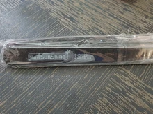 10 unids/lote negro de madera lijado archivos esmalte de uñas pulido bloques de 240/320 granos de uñas de tiras de doble cara para manicura