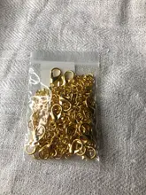 Lote de 20 unidades de cadenas de eslabones extendidas de 50 a 70mm, conectores de cierres de langosta para fabricación de joyas DIY, accesorios para pulseras y collares