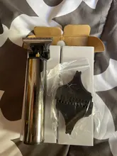 Mini maquinilla eléctrica para cortar el pelo para hombre, cortadora de pelo profesional sin cable con pantalla LCD, recargable por USB