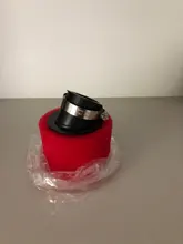 Esponja para filtro de aire, limpiador para Scooter, Dirt Pit Bike, motocicleta, Kayo BSE, color rojo, 32mm, 35mm, 38mm, 42mm, 45mm, 48mm