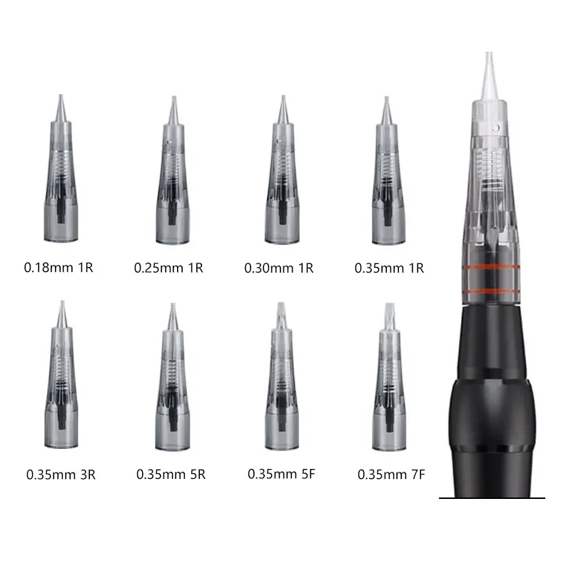 Permanent Makeup acid-free Needle Cartridges 1R/3R/5R/5F/7F Disposable Sterilized Derma Power Needles for Tattoo Pen Machine
Permanent Makeup acid-free Needle Cartridges 1R/3R/5R/5F/7F Disposable Sterilized Derma Power Needles for Tattoo Pen Machine