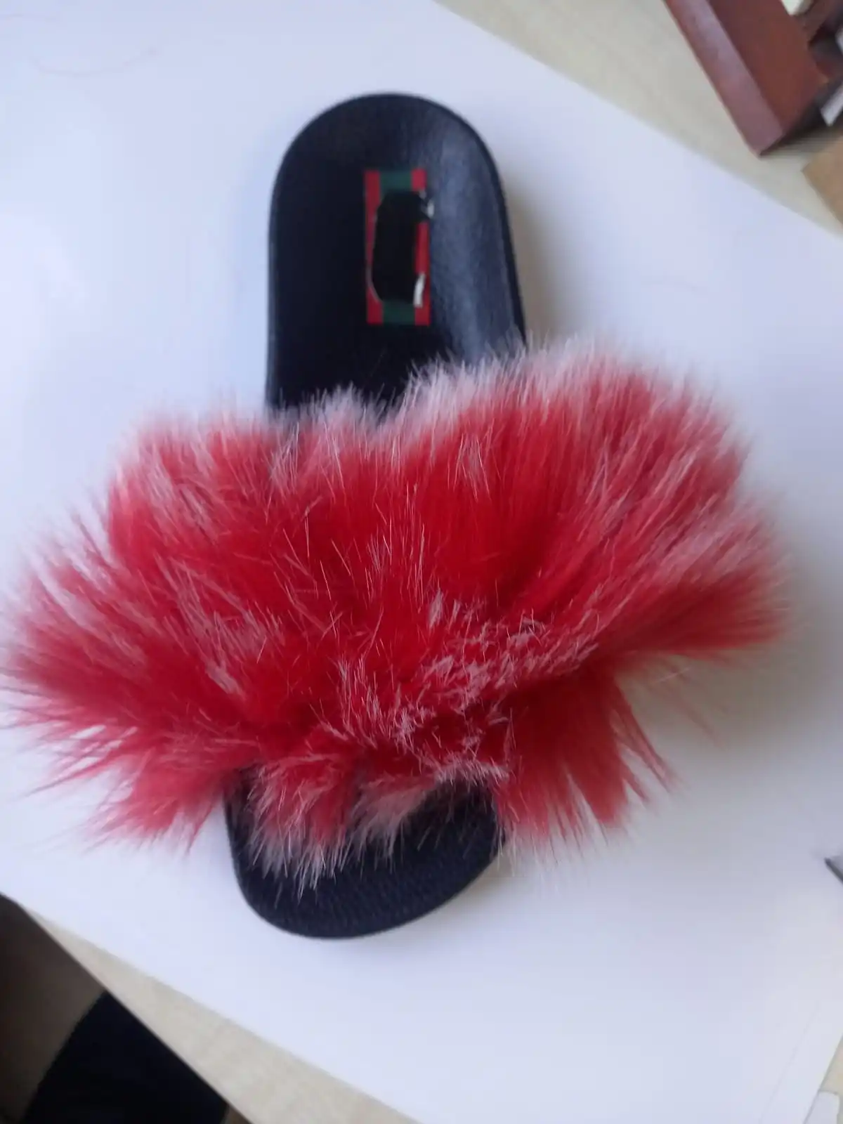 Women slippers plush 2021 spring summer sandals red hairy chic elegant open flat sole ladies shoes casual wear style product
Women slippers plush 2021 spring summer sandals red hairy chic elegant open flat sole ladies shoes casual wear style product