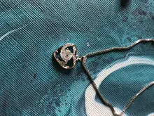 YANHUI Original sólido 925 gargantilla con cadena de plata collar de cristal de lujo CZ collares con colgantes de amor y corazones de las mujeres joyería de fiesta de regalos