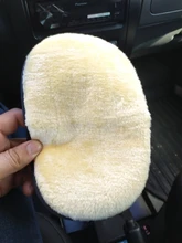 Guante para lavado de coche, limpieza de microfibra de lana suave, guante limpiadora de motocicleta, cuidado de la pintura del coche, herramientas de fácil lavado