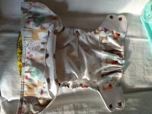 ElfDiaper-cubierta de pañal sin bolsillo, pañales de tela lavables para bebé