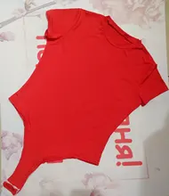 Mono Sexy de una pieza ajustado de manga corta cuello redondo abierto básico blanco negro rojo mono de cuerpo para mujer