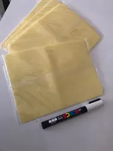 Tatuaje en blanco practicar la piel Microblading para tatuaje de cejas doble lados de la práctica de la piel tatuaje para principiantes