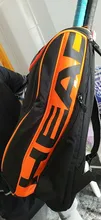 Mochila De Tenis multifunción, bolsa de Tenis para la cabeza, raquetas de Tenis 2-3, paquete de bádminton, mochila para Raqueta de Tenis, PU