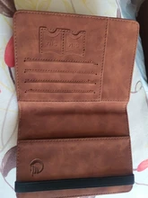 Portatarjetas RFID multifunción para hombre y mujer, Cartera de cuero PU, accesorios de viaje, 2020