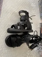 Hot sell verano moda botas romanas alto-top ni?as sandalias ni?os gladiador Sandalias Niño niñas alta calidad zapatos