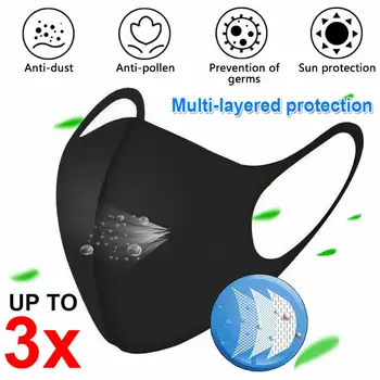 In Stock! 10pcs Face Mask Anti-Dust Anti-pollution Proof UV-resistant Washable Reusable Mask Unisex Mouth Muffle Black For Sport
In Stock! 10pcs Face Mask Anti-Dust Anti-pollution Proof UV-resistant Washable Reusable Mask Unisex Mouth Muffle Black For Sport