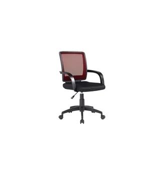 

Swivel chair Q-CONNECT adjustable middle backrest in height 900 + 100X560X570 MM red COLOR