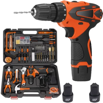Tools 117 pcs. Tool Tool kit Tool kit with electric drill hand tool tool sets tool kit for home Drills hammers Electric tool kit
Tools 117 pcs. Tool Tool kit Tool kit with electric drill hand tool tool sets tool kit for home Drills hammers Electric tool kit