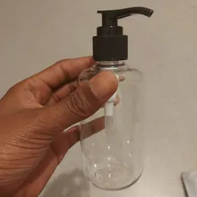 Lotion Shampoo Liquid-Soap Shower-Gel-Bottles Bottling Brown Transparent 100ML-500ML