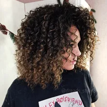 Sintético de la onda profunda del pelo trenzado extensiones de 10 corto 3 unids/pack cabello ombré ondulado extensiones de pelo ondulado