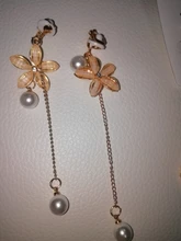 Juego de 5 pares de pendientes de Clip de estilo coreano, pendientes de Clip geométricos de estilo Simple sin perforaciones