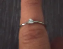 Anillo de compromiso de circonia cúbica con forma de corazón para mujer, sortija, zirconia, circonita, zirconita, Color dorado, romántico, KBR014-M