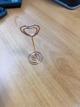 Clip de foto de corazón para boda de 4 estilos, soporte de mesa para números, decoración de escritorio, soporte de Metal para tarjetas, suministros de fiesta
