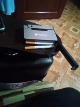 Case Lighter Gadget-Tools Cigarette-Boxes Christmas-Gifts Automatic Metal Women 10PCS