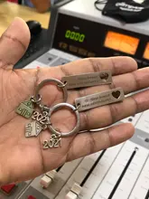 LLavero de felicitación para el hogar, novedad de 2021, regalo de bienvenida para el hogar