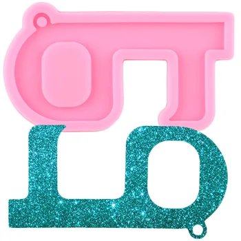 Shiny Glossy Door Hook Keychain Mould Silicone Epoxy Resin Mold DIY Craft Making Jewelry Keychain Moulds
Shiny Glossy Door Hook Keychain Mould Silicone Epoxy Resin Mold DIY Craft Making Jewelry Keychain Moulds