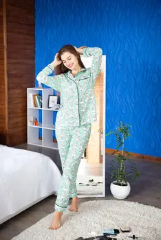 Women's pajamas myld 123AB (pants and shirt with long sleeves, unicorns) cotton 100%
Women's pajamas myld 123AB (pants and shirt with long sleeves, unicorns) cotton 100%