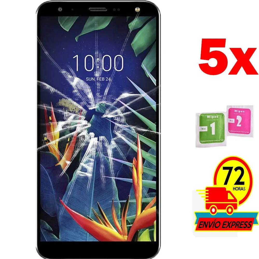 5x Защита экрана закаленное стекло для LG K40 2019 (не полный см. Информацию)|Защитные
