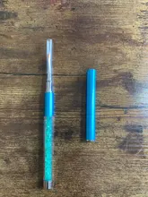 Monja-cepillo de tallado de diamantes de imitación para manicura, delineador de líneas francesas de Gel acrílico UV, herramienta de dibujo