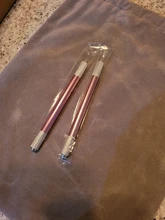 Pluma de Microblading de doble cabeza, máquina de tatuaje Manual, cuchilla de aguja, maquillaje permanente, bordado de cejas, labios, Tebori, Munsu, nueva