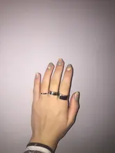 Conjunto de anillos minimalistas de plata y oro para mujer, sortija de nudillo con cristal geométrico Punk, joyería para dedos 2019
