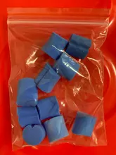 Tapón para granja de hormigas, 15mm, 18mm, para nido de insectos, bloque de agua, tubo, alimentación de humedad, 10 Uds.