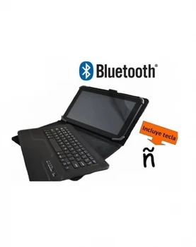 Case with Removable Bluetooth Keyboard for Tablet 9.7 - 10.2"