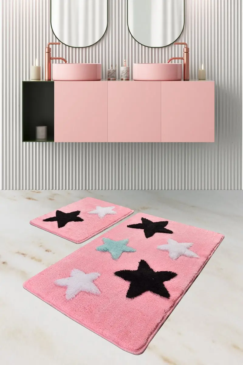 2 Pcs Set Bathroom Mat-shower Mat | Non Slip Anti Mould-shower Mats Non Slip Anti Mould | All Star 60x100 cm-50x60 cm
2 Pcs Set Bathroom Mat-shower Mat | Non Slip Anti Mould-shower Mats Non Slip Anti Mould | All Star 60x100 cm-50x60 cm