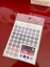 Mohamm 3 hojas de Color Natural de la serie decorativo pegatinas Scrapbooking notas DIY de papel pegatinas escamas papelería de Oficina Accesorios