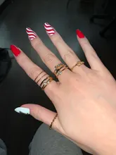 Tocona-anillos de lujo con piedra de cristal transparente y corazón para mujer, joyas de boda geométricas con perla hueca giratoria, accesorios de joyería 9015