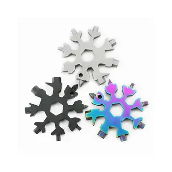 EDC 18-In-1 Snowflake Shape Multi-tool Card Combination Compact Multifunction Screwdriver Stainless Steel Multi Tool Gadget
EDC 18-In-1 Snowflake Shape Multi-tool Card Combination Compact Multifunction Screwdriver Stainless Steel Multi Tool Gadget