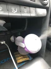 1 Uds 12V coche ambientador de aire del difusor del aceite del coche de vapor de aire humidificador Aroma difusor Mini difusor purificador de aire fabricante de la niebla nebulizador