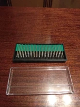Alguien nuevo juego de fresas de diamantes mango 1/8 Grit 140 de Dremel rotativo talla herramienta fresas de diamante broca para grabado herramienta rotativa