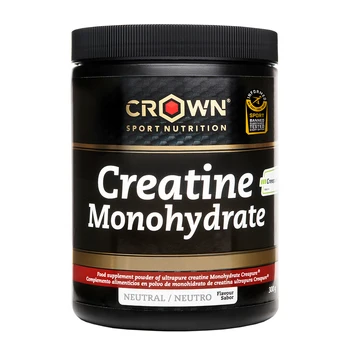 

Crown Sport Nutrition, creatine Creapure monohydrate, Antidoping, sports supplement, training, Running, Cycling, 300 g