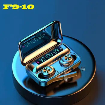 F9 TWS Wireless Bluetooth Earphone 5.0 Headphones Sport Headset LED Touch Bilateral Call For Iphone Samsung Elephone Smartphone
F9 TWS Wireless Bluetooth Earphone 5.0 Headphones Sport Headset LED Touch Bilateral Call For Iphone Samsung Elephone Smartphone