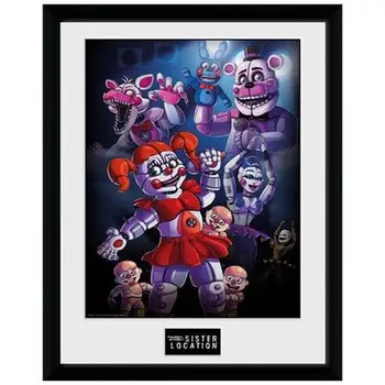 Five Nights At Freddys - Sister Location Group (printing frame 30x40 Cm) five Nights At Freddy's15.89
Five Nights At Freddys - Sister Location Group (printing frame 30x40 Cm) five Nights At Freddy's15.89